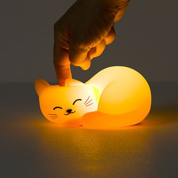 Sleepy Kitty Squishy Light