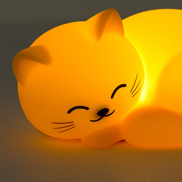 Sleepy Kitty Squishy Light