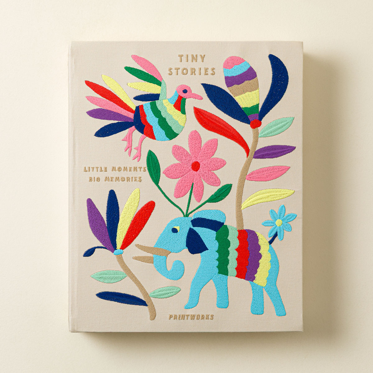 Tiny Stories Embroidered Memory Album