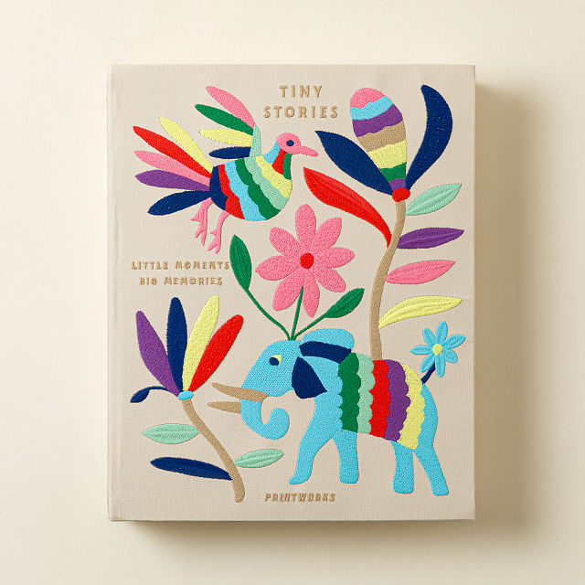 Tiny Stories Embroidered Memory Album