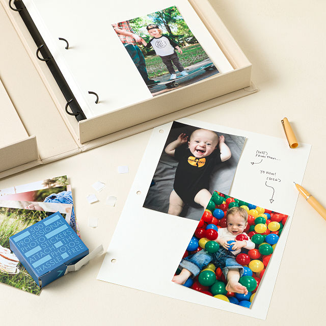 Tiny Stories Embroidered Memory Album