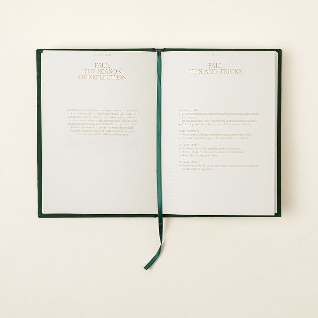 Cloth Bound Seasonal Garden Planner