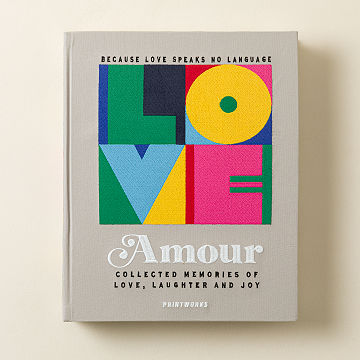 Love Notes Embroidered Memory Album