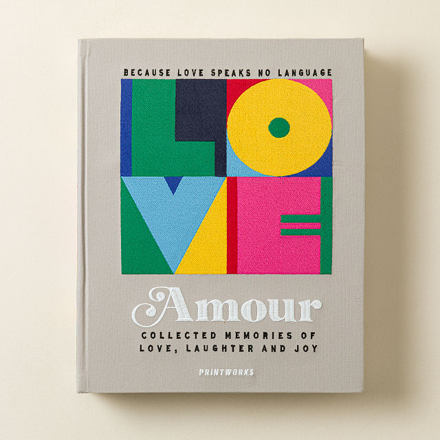 Love Notes Embroidered Memory Album