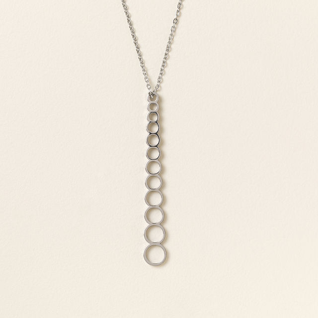 Knitter's Needle Gauge Necklace