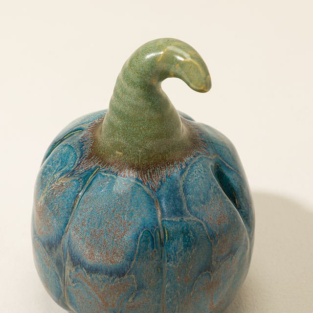 Artisan Ceramic Pumpkin