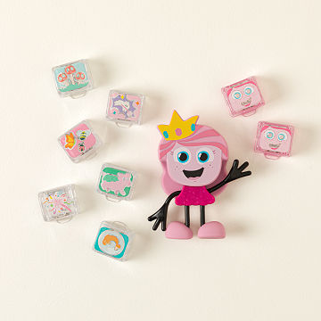 Glowing Princess Bath Time Buddy & Story Cubes