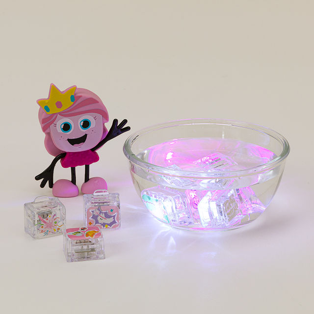 Glowing Princess Bath Time Buddy & Story Cubes