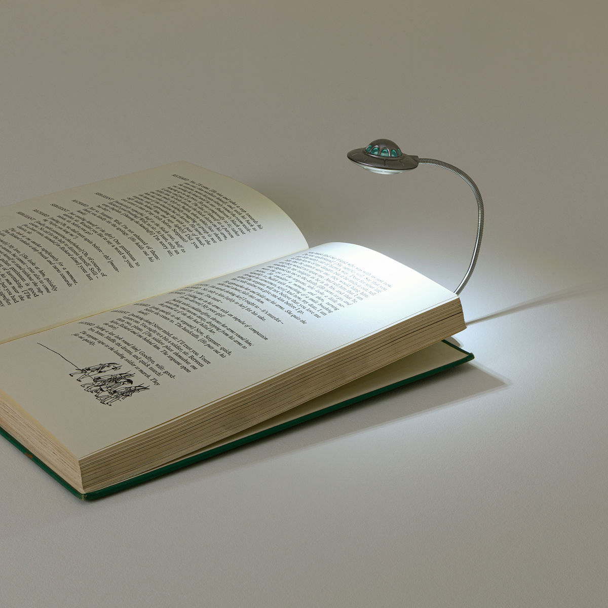 Take Me To Your Reader UFO Bendy Booklight