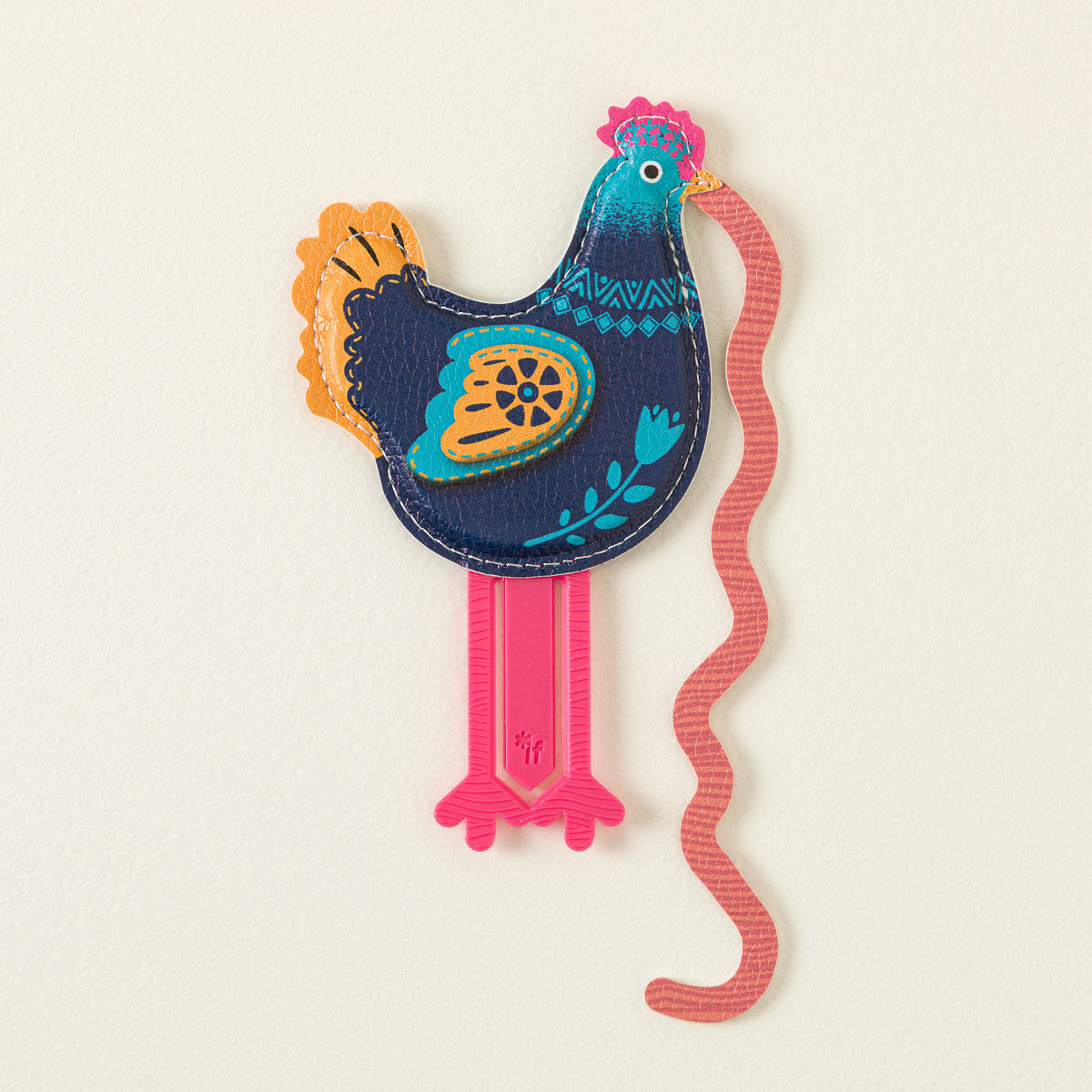 Early Bird Bookworm Buddy Bookmark - Chicken