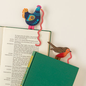 Early Bird Bookworm Buddy Bookmark