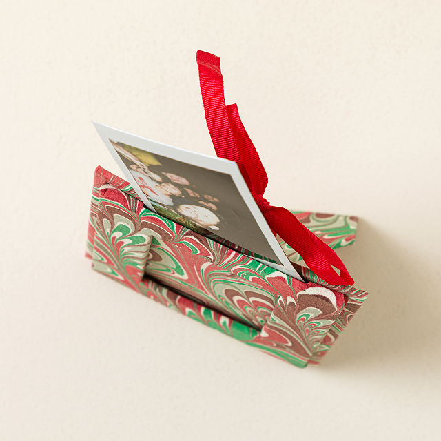 Hand-Printed Picture Frame Ornament