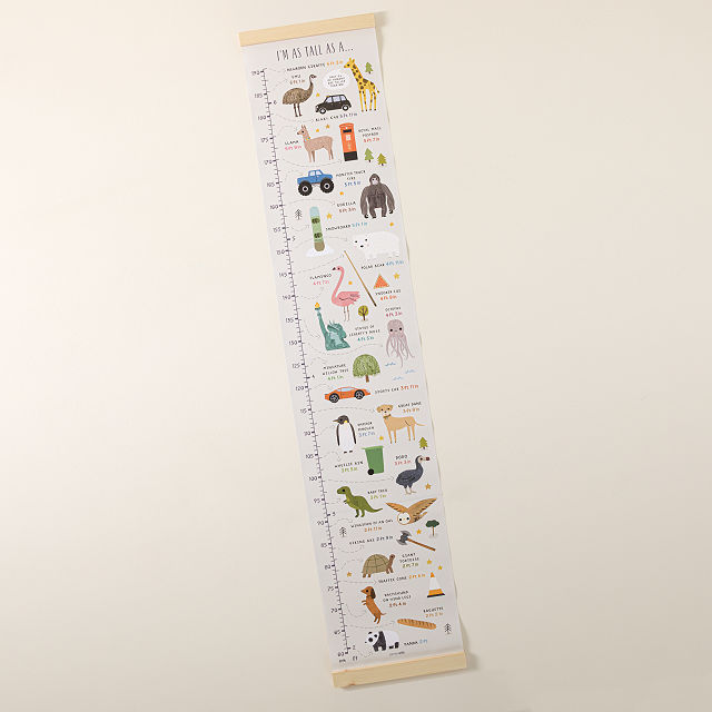 Family As Tall As Canvas Growth Chart