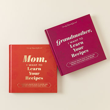 Prompted Family Recipe & Memory Book