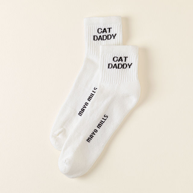 Cat Daddy Quarter Sock