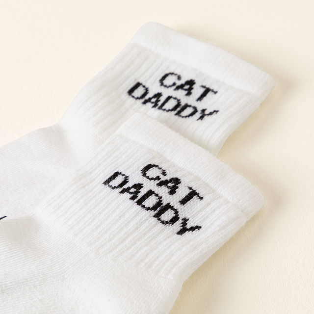 Cat Daddy Quarter Sock