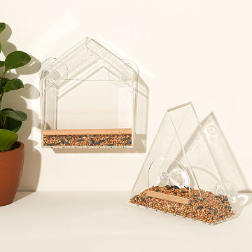 Snack Shack Window Bird Feeder
