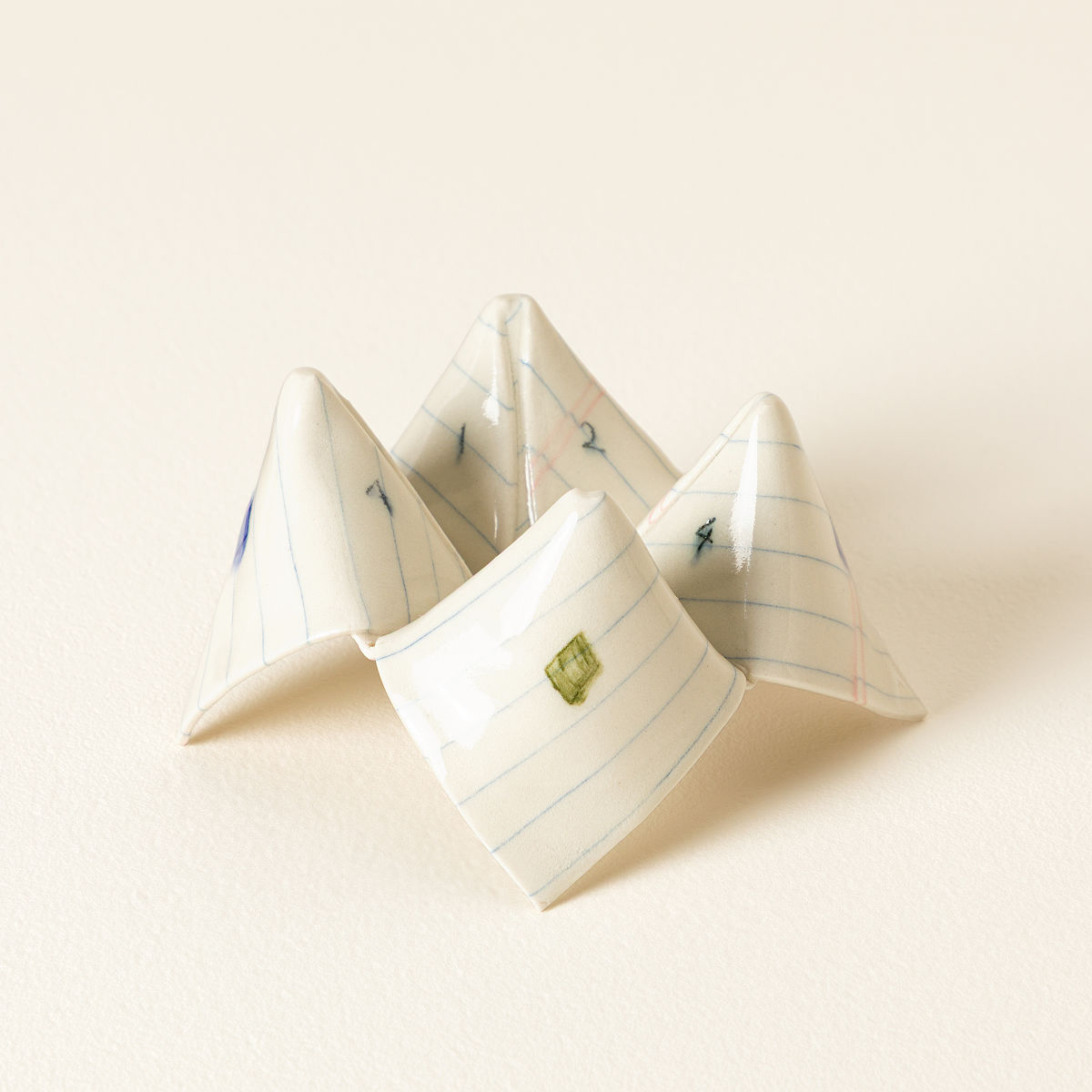 Passed Notes Ceramic Sculptures - Fortune Teller