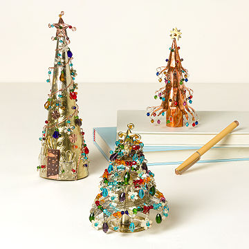 Cheerful Charms Christmas Trees