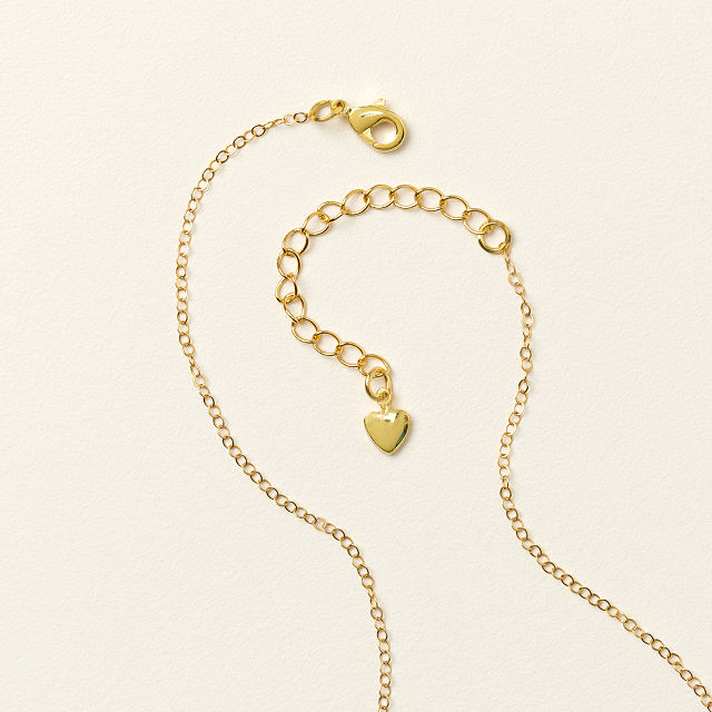 Custom Close to Your Heart Birthstone Necklace
