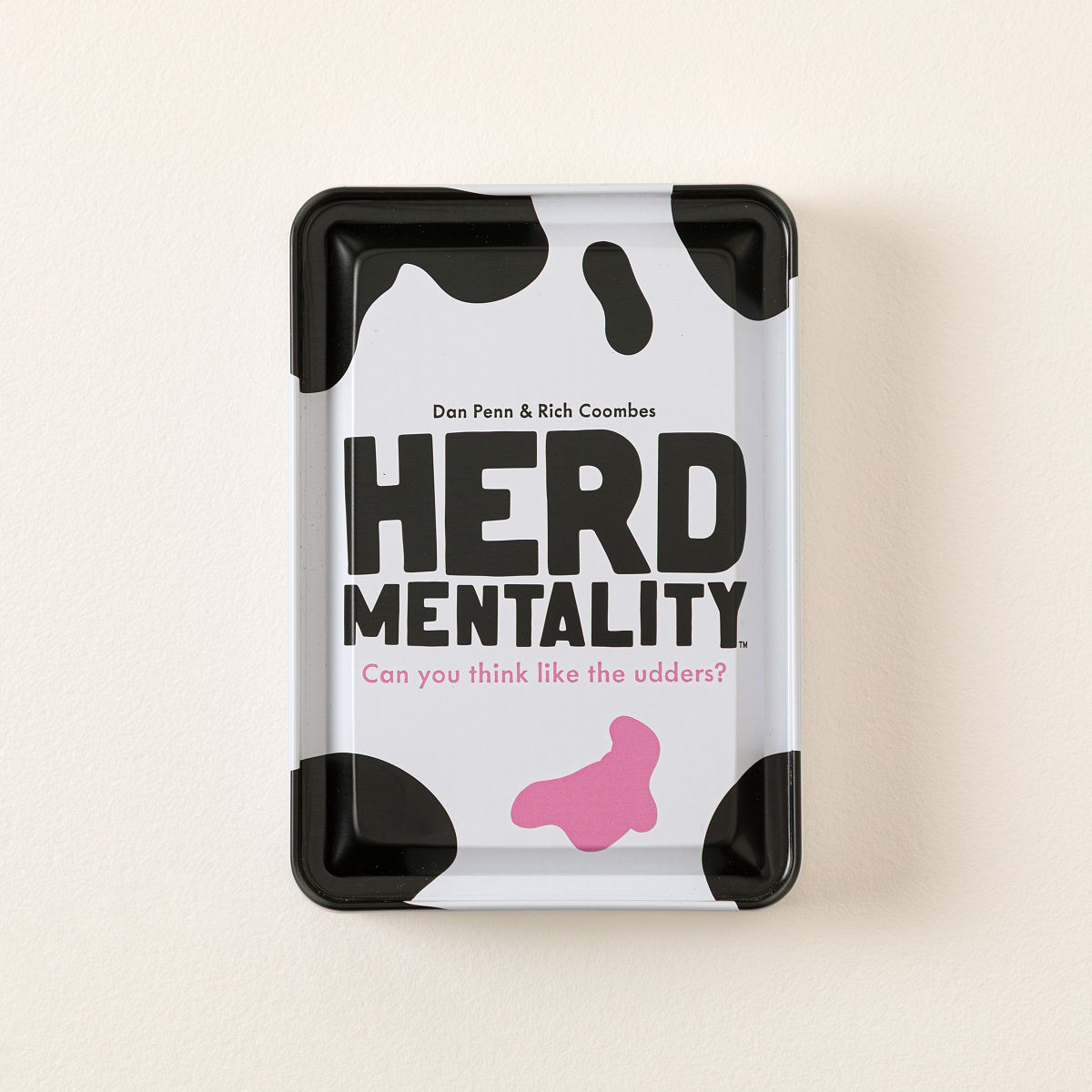 Go-Anywhere Party Game-in-a-Tin - Herd Mentality Travel Tin