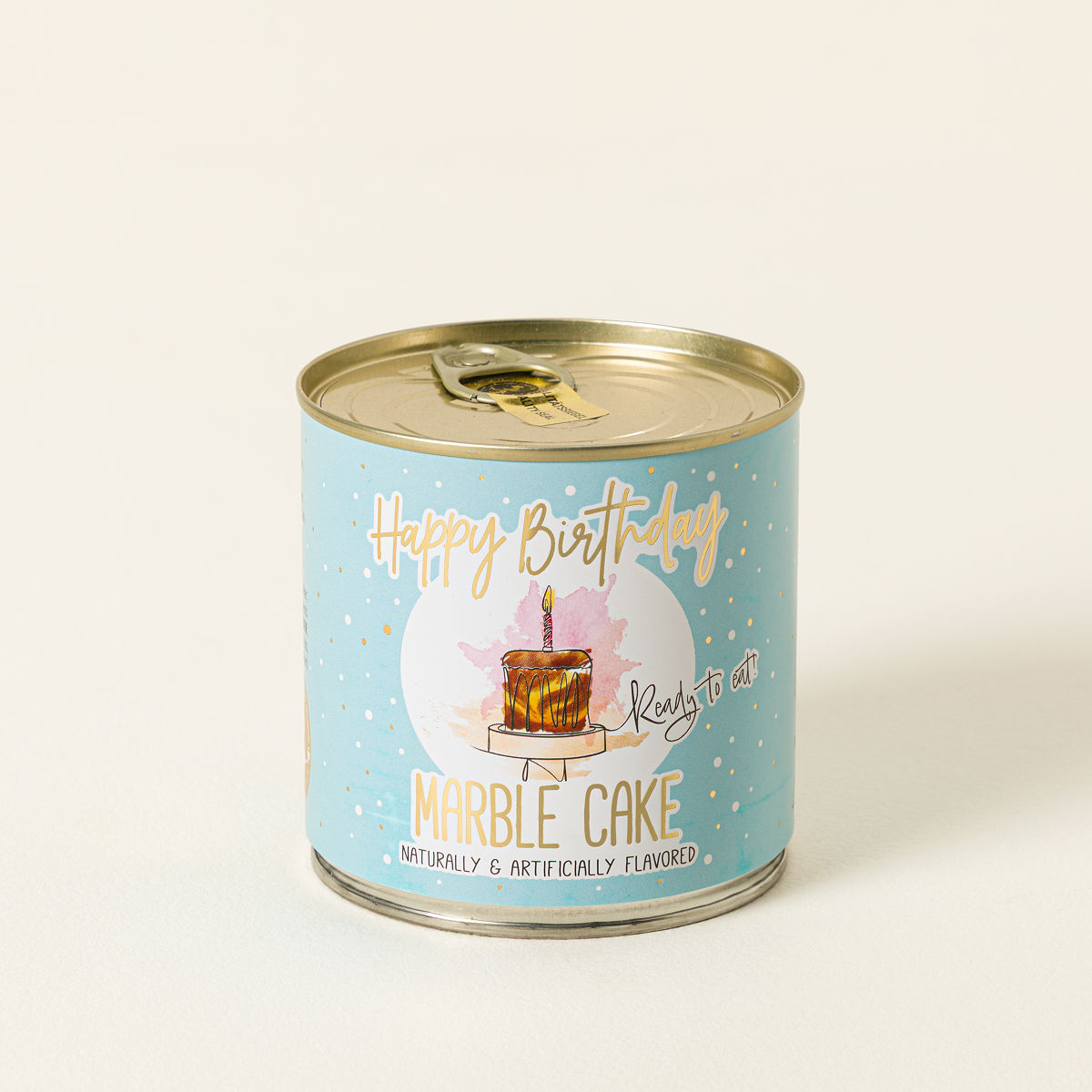 Birthday Cake in a Can - Marble Cake