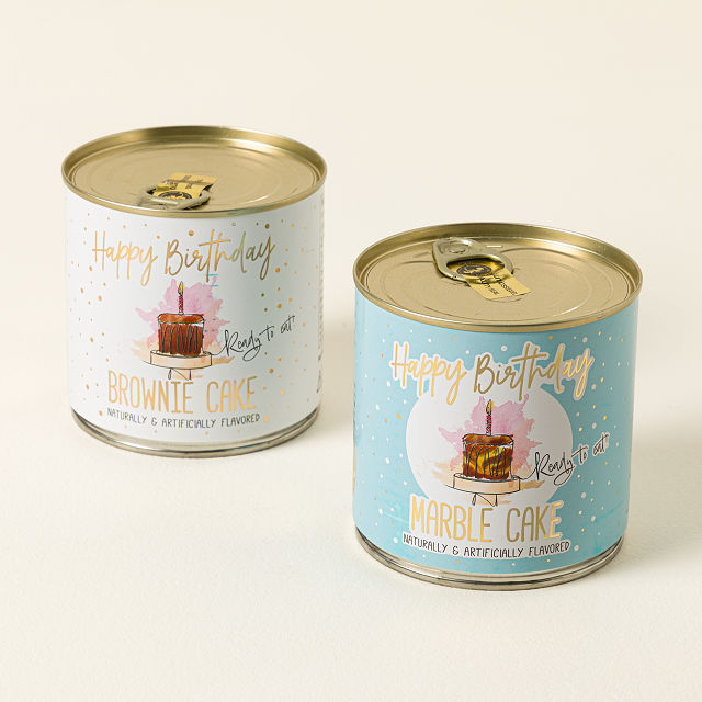 Birthday Cake in a Can