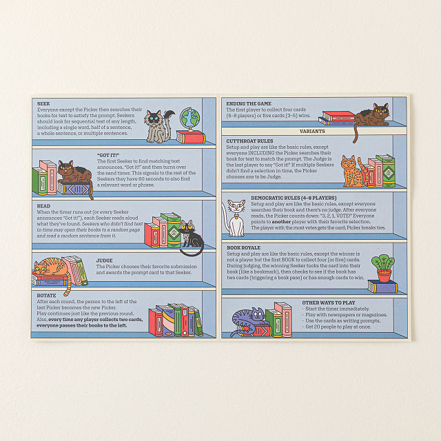 Bring Your Own Book Party Game