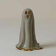 Stoneware Ghost Luminary