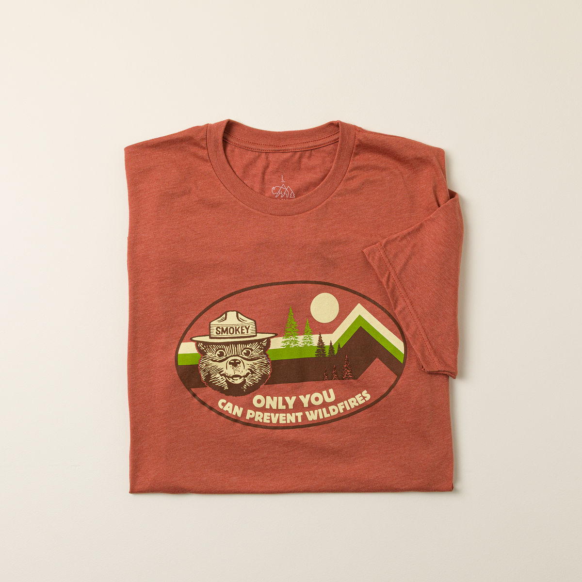 Smokey Bear Retro T-Shirt - Small