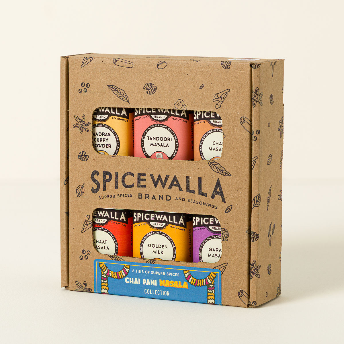Indian Seasoning Sampler - Deluxe Sampler - Set of Six