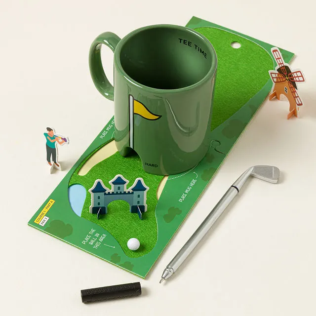 Desktop Mini Golf Game Mug