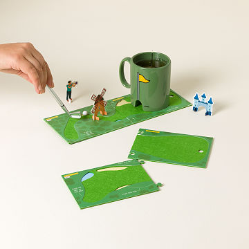 Desktop Mini Golf Game Mug