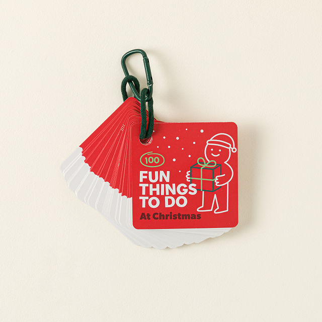 100 Fun Things to Do at Christmas Idea Cards