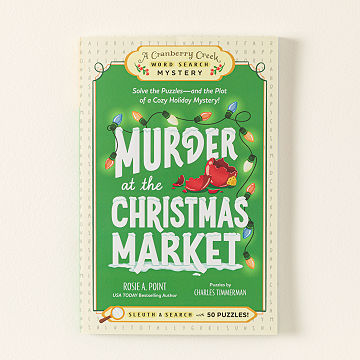 Christmas Cozy Mystery Word Search Book