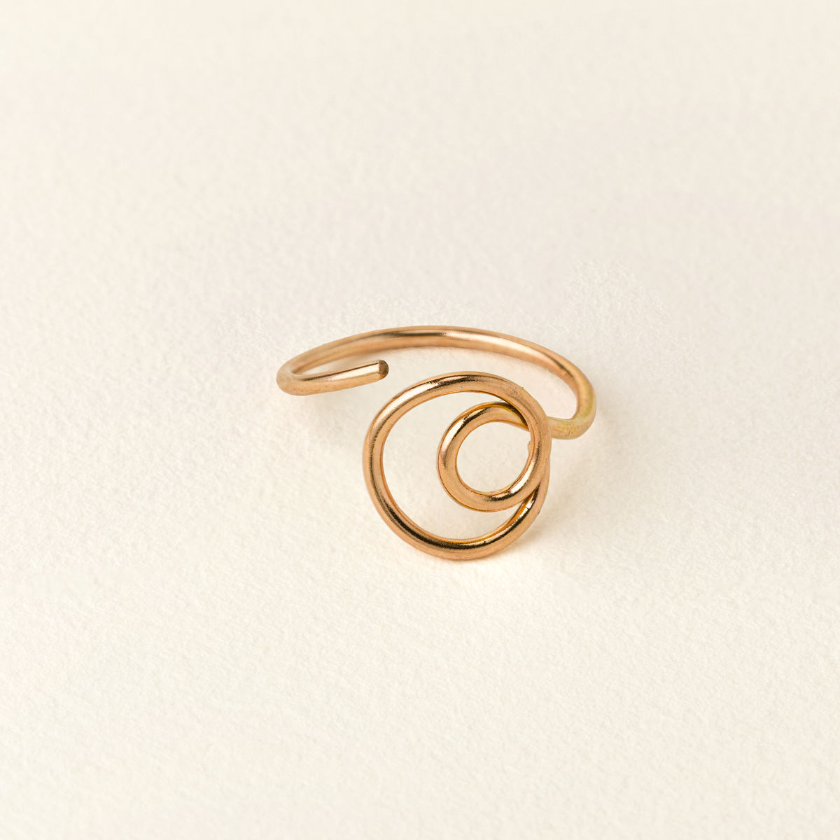 Circle of Control Ring - Gold Fill