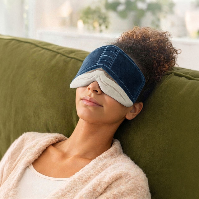 Fell Asleep Reading Hot or Cold Eye Pillow