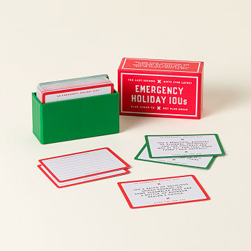 100 Emergency Holiday IOUs