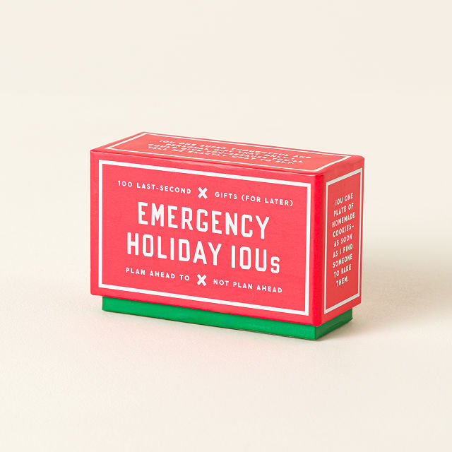 100 Emergency Holiday IOUs
