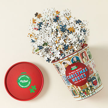 50 Christmas Movies Bucket List Puzzle
