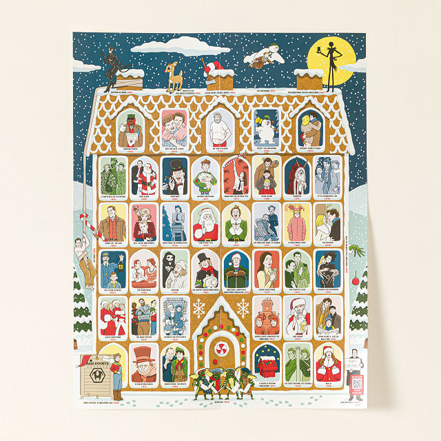 50 Christmas Movies Bucket List Puzzle