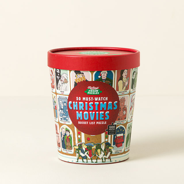 50 Christmas Movies Bucket List Puzzle