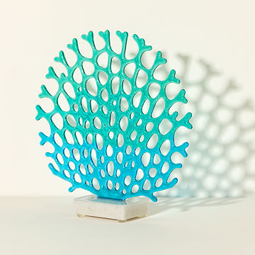 Handmade Glass Coral Sea Fan