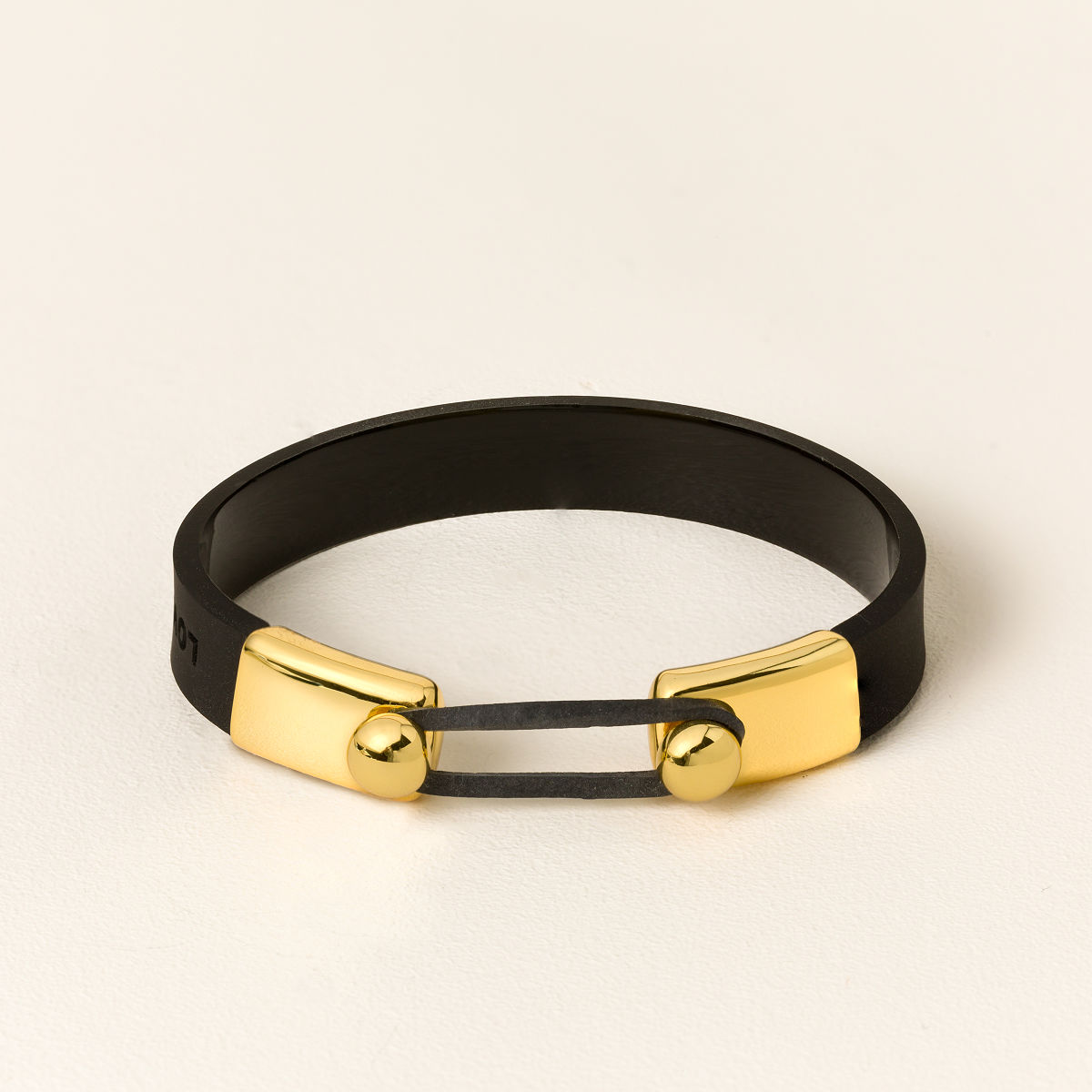 Stay Present Mindfulness Bracelet - Gold Plated - Small