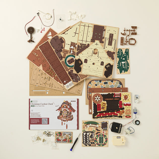 DIY Working Christmas Cuckoo Clock Build Kit