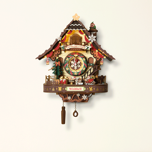 DIY Working Christmas Cuckoo Clock Build Kit