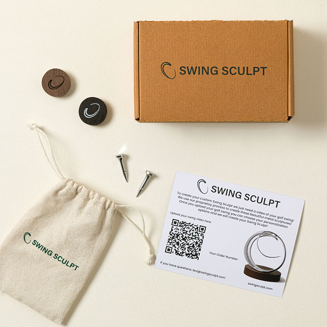 Custom Golf Swing Sculpture