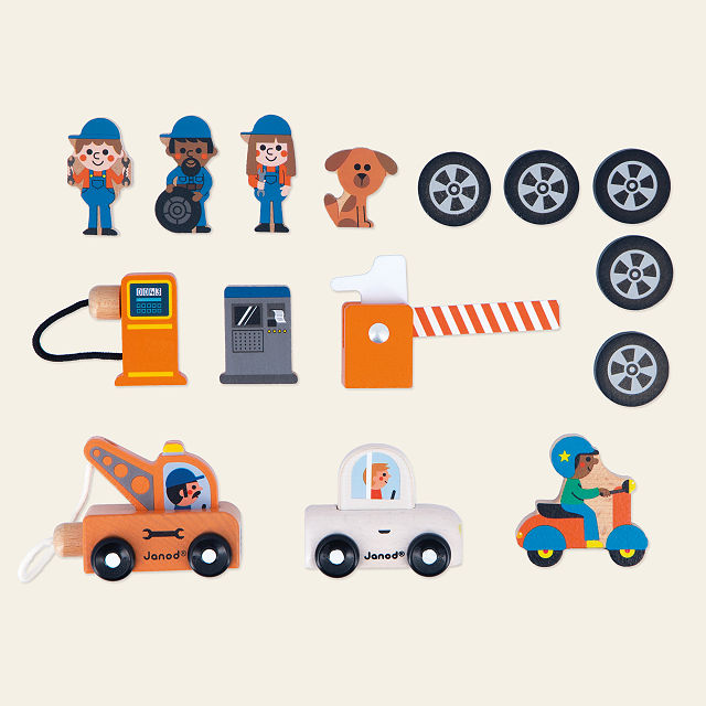 All-In-One Garage & Car Wash Play Set