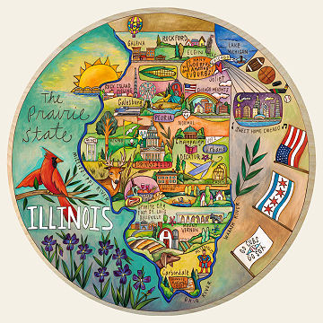Home State Lazy Susan