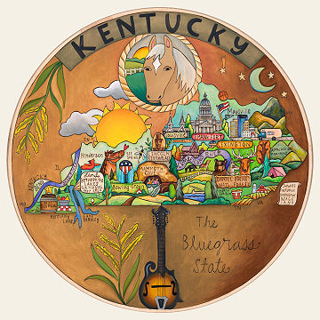 Home State Lazy Susan